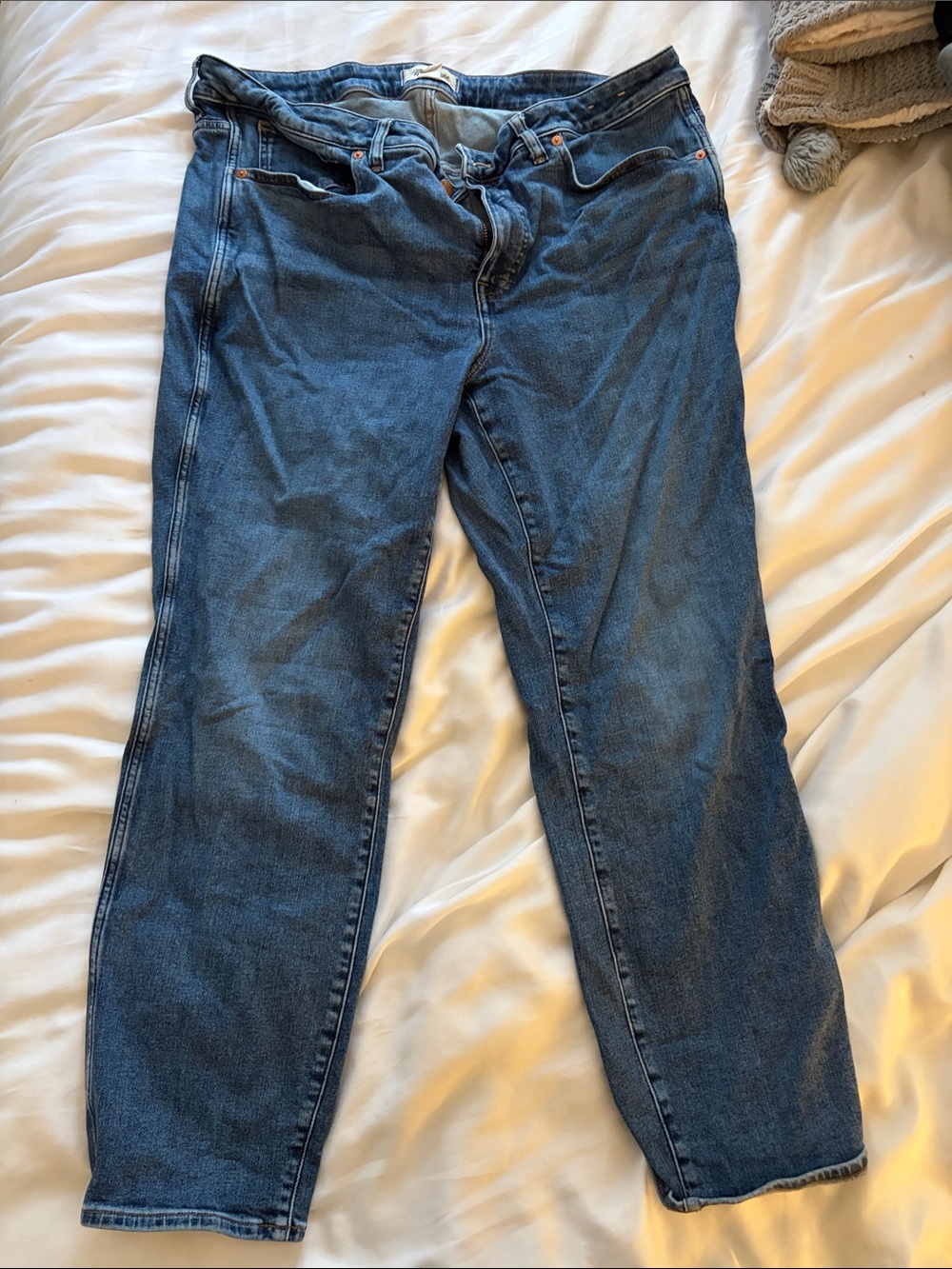 Madewell Midrise Stovepipe Jeans LIKE NEW